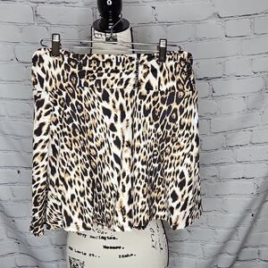 Dona Jo Rio Athletic Skort Cheetah Size M